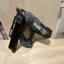 FLEX 24V Brushless 21 Degree Framing Nailer