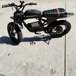 Super73 RX • Carbon Fiber • Kanebilt Seat • ABUS 6500