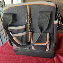 Klein Tools Tool Bag 40 Pocket 10-1/4" X 10" X 12-1/4 Hard Bottom (contact info removed)-14