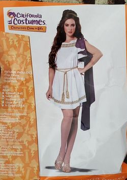 Halloween Costume Hercules Greek Roman  Woman Dress