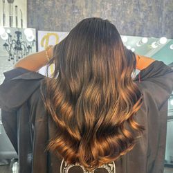 Extenciones D  Cabello Alaciados Tecnica  Rusa Tintes