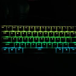 It Is A Good Keyboard. It Has Red Switches. The Reaction Time Is Good It Is Called. Royal Kludge