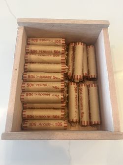 Wheat Penny Rolls ($7 each)