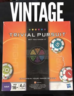 Vintage Trivial Pursuit 2009