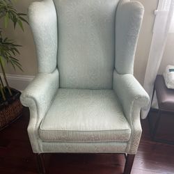 Teal Antique Chair