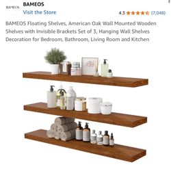 BAMEOS Floating Shelves 