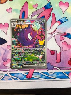 Gengar ex SIR 154/128 Pokemon 30th Anniversary Pokemon TCG