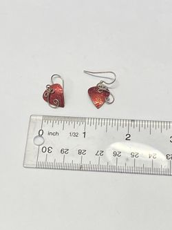 Heart Shape Earring Pre Owned 