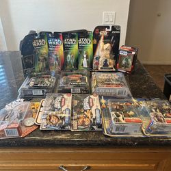 Star Wars Action Figures Lot 