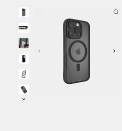 Mous MagSafe® Compatible Clear Phone Case with Camera Control Button