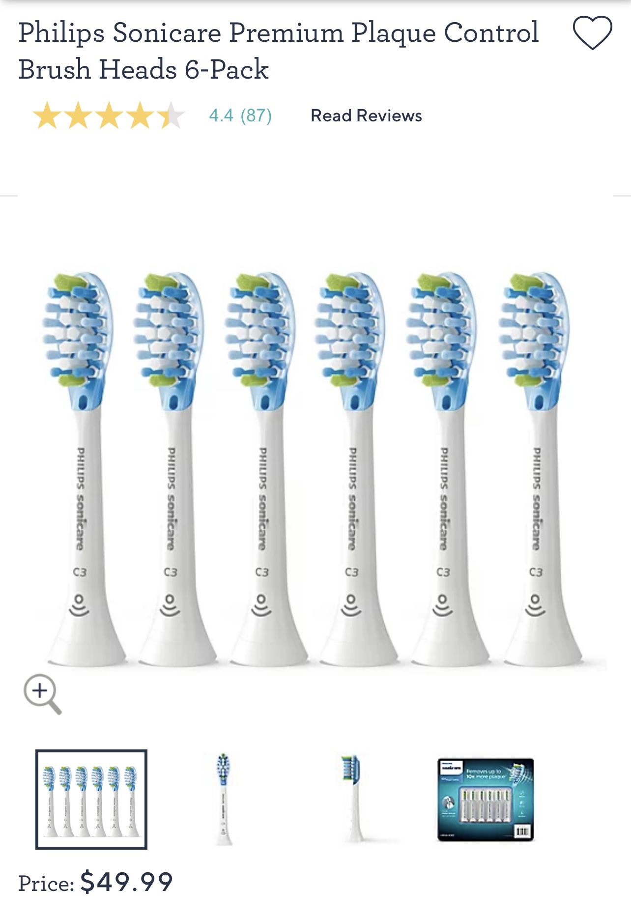 Philips Sonicare Replacement Heads