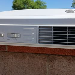 Fan with air cleaner