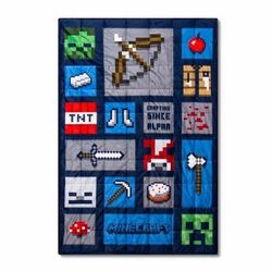 Minecraft weighted blanket