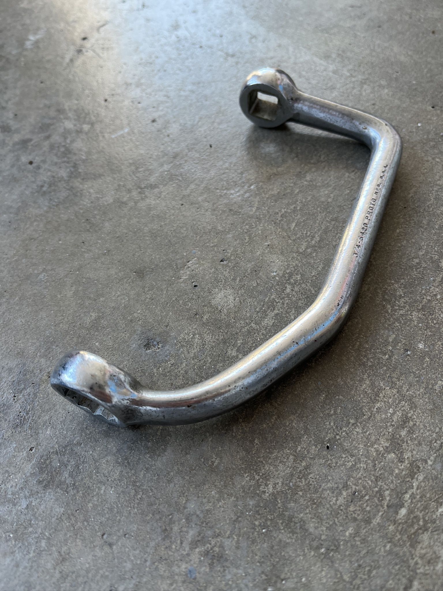 Proto 1/2" Drive 3/4" Offset Cylinder Head Wrench 6420 USA