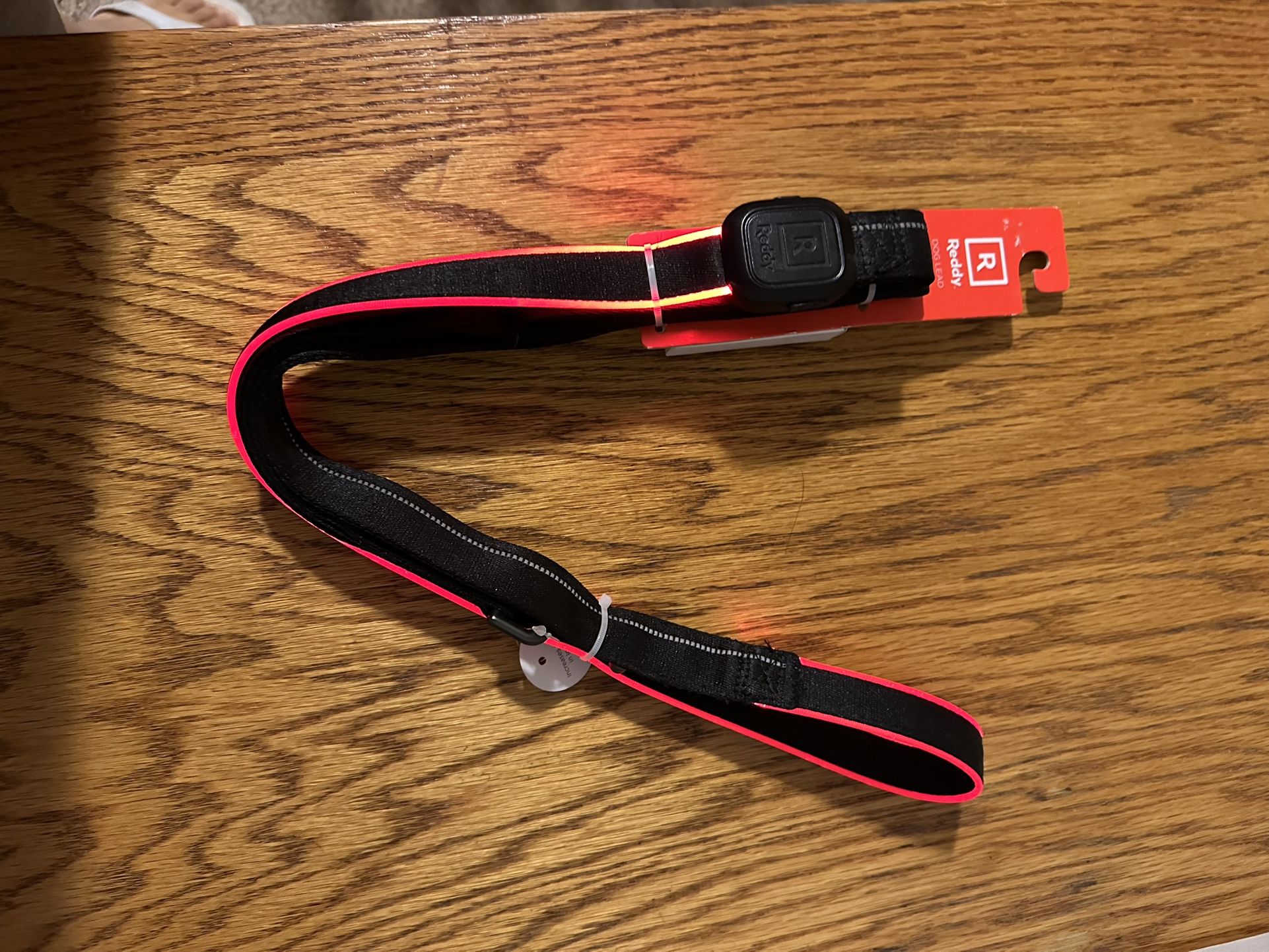 LED Rechargeable Red Lighted Dog Leash