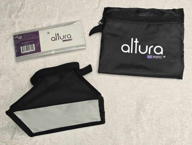 Altura Photo Flash Diffuser Light Softbox 6x5 (Universal, Collapsible with Storage Pouch) for Canon, Yongnuo and Nikon Speedlight
