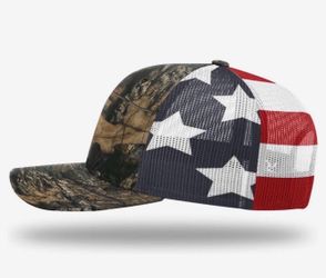 Ridge & River Stars and Stripes Camo Trucker Hat