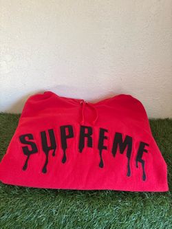 Supreme Ghostface Arc Hooded Sweatshirt Red