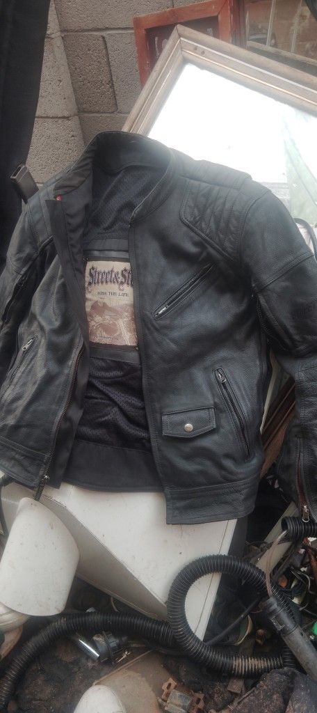 Street& Steel Leather Jacket