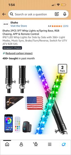 Whip lights