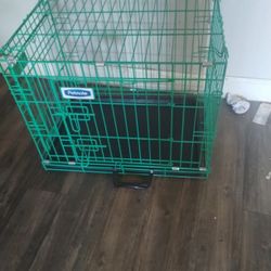 Medium Dog Cage Great Shape #10