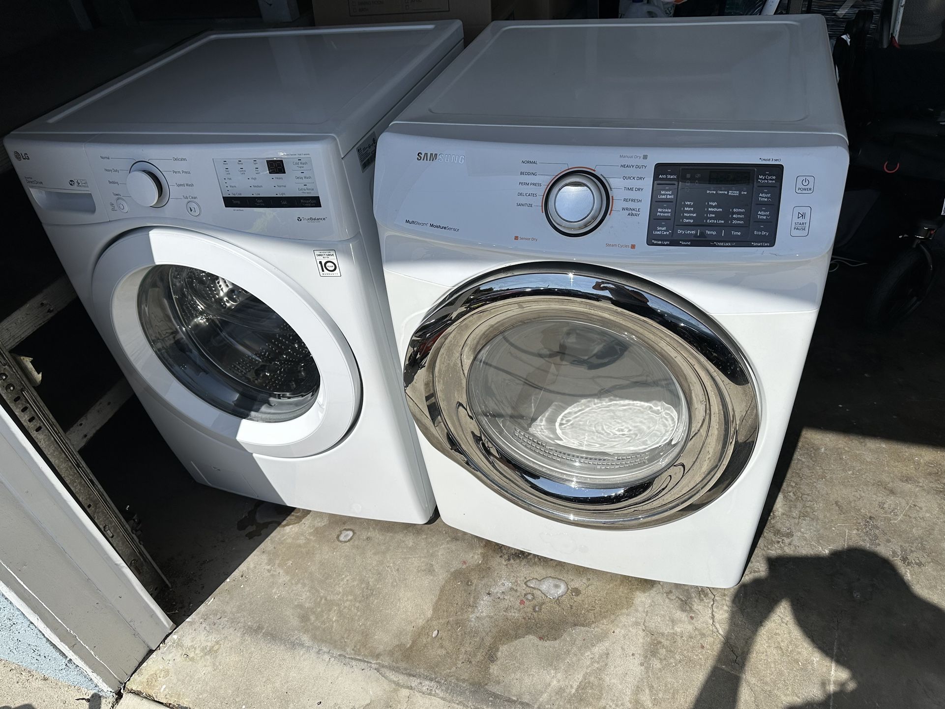 Large Front Loading Washer And Dryer