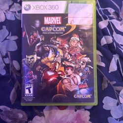 Xbox 360 Marvel Vs Capcom 3