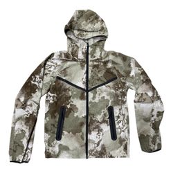 Nike Tech Windrunner Dri-FIT Woven Full Zip Size XS Men IF333-328 Camo Olive NWT