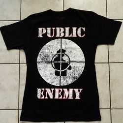 Public Enemy Shirt Size Medium