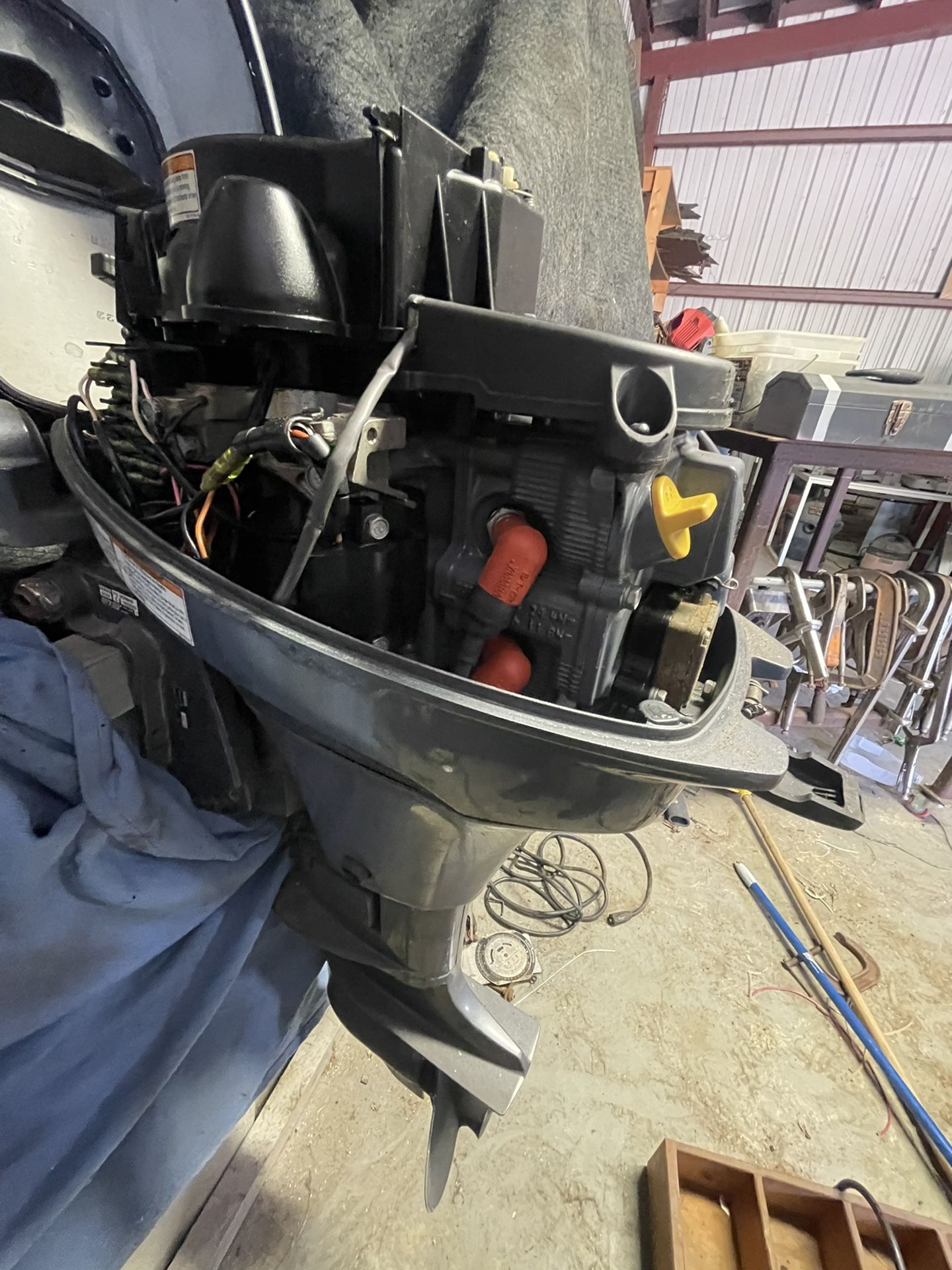 9.9 HpYamaha tiller motor