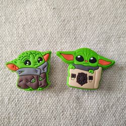 The Child Baby Charms Yoda Croc Charm