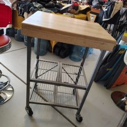 In Great Condition Kitchenette Foldable Portable Table - $29