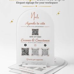 Custom Acrylic Signs for Your Business ✨