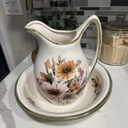 Basin & Pitcher