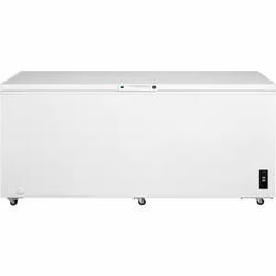 20 cu. ft. Garage Ready Manual Defrost Chest Freezer in White with LED Light and Adjustable Temperature Control