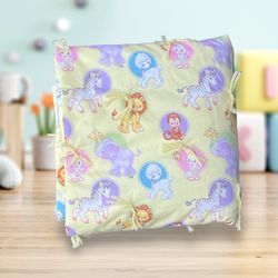 Precious Moment's Sam B Lamb Bunny Monkey Lion Baby Animals Quilt Blanket 36X41