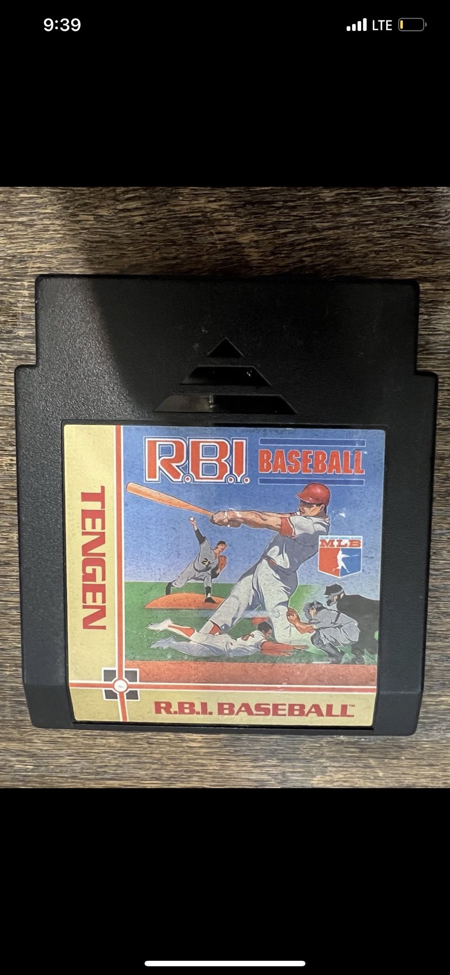 RBI Baseball Tengen Nintendo Entertainment System NES Cleaned and Tested Working