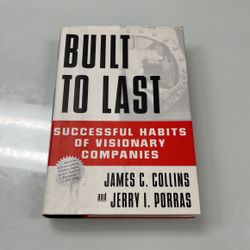 Built To Last By James C. Collins