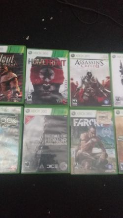 Xbox 360 game lot