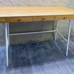 Ikea LILLÅSEN Bamboo Office Desk - Local Delivery for a Fee - See My Items 