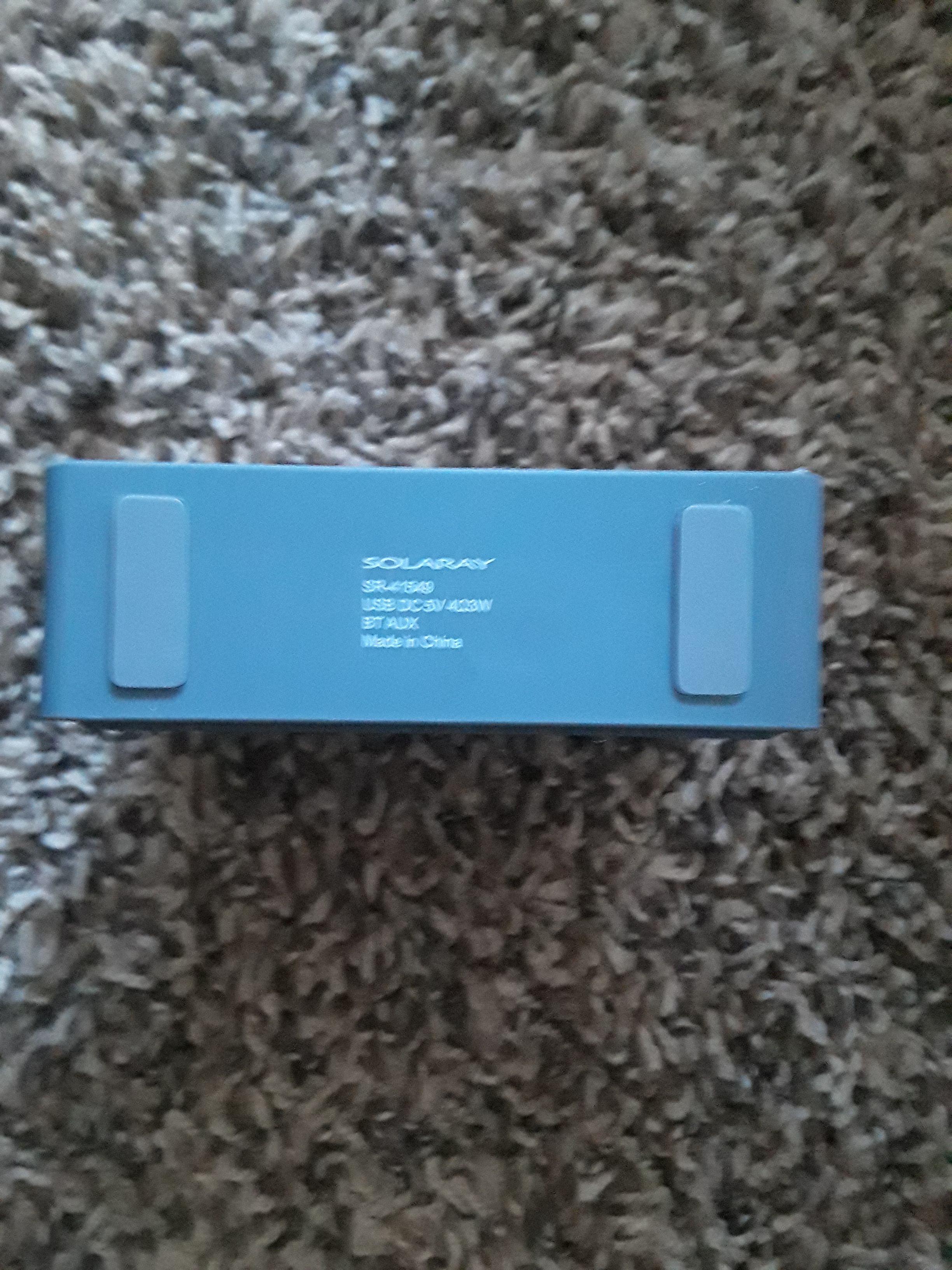 Solaray bluetooth speaker