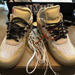 Off White Air Force 1 Then 10 Size 11