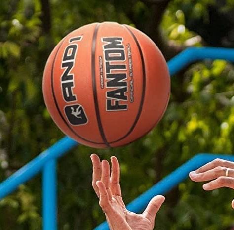 NEW AND1 Fantom Rubber Basketball: Official Regulation Size 7 (29.5 inches) Indoor or Outdoor !