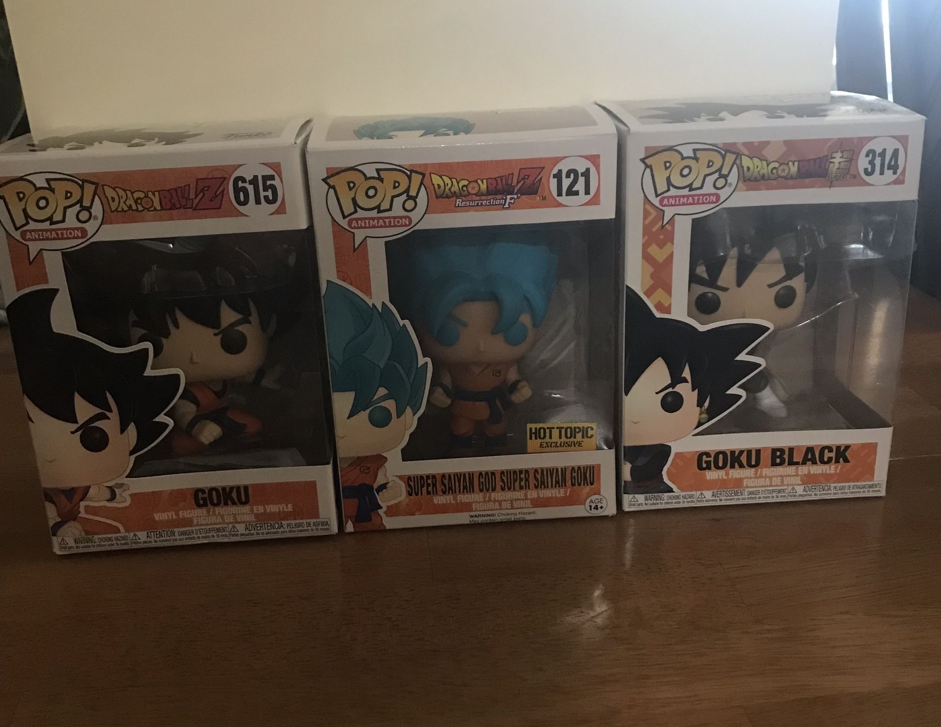 Goku Funko Pops
