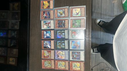 Yu-Gi-Oh trading cards