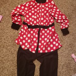 Minnie Mouse One Piece Pajamas