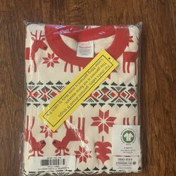 Hanna Andersson Christmas PJs- 130cm Size 8