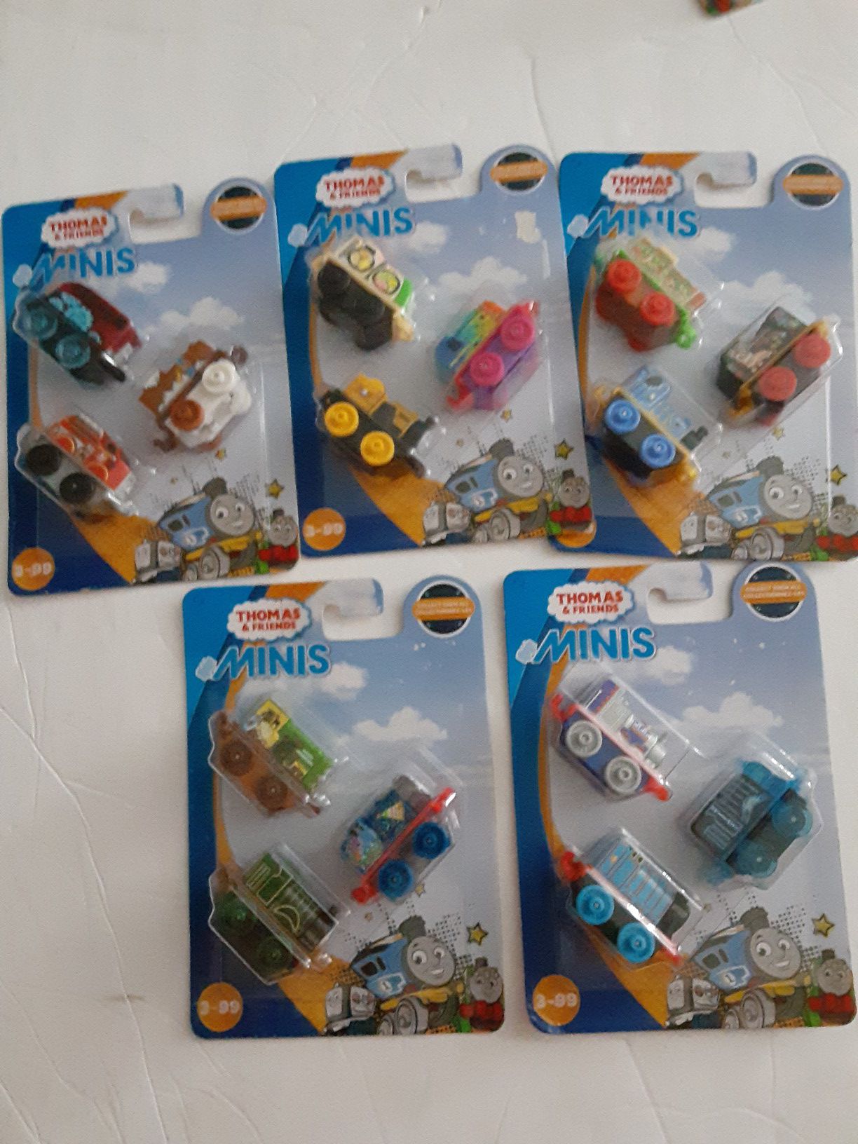 Thomas & Friends MINIS Pack of 5_Lot of 15