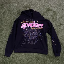 Pink Sp5der Sweatshirt - Size Medium