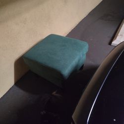 Green Ottoman With Storage